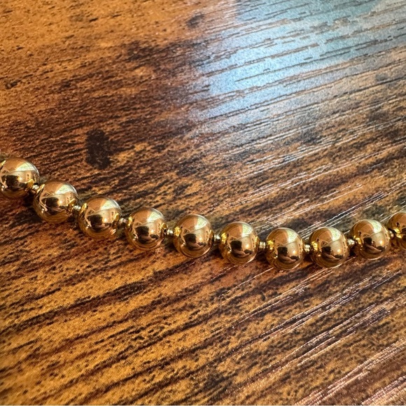 Premier Designs Goldtone Ball Chain 23.5”Necklace - Picture 2 of 5